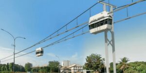 Jalur Kereta Feeder LRT Harjamukti